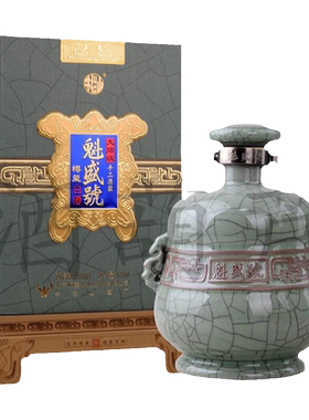 牛栏山 魁盛號 清香型白酒 大师级手工原浆 55度 618mL 1瓶 樽玺