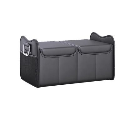 纳帕皮汽车后备箱收纳箱收纳盒