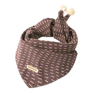 宝宝围巾秋冬季婴儿三角巾口水巾男女宝挡风围脖儿童可爱围嘴脖套