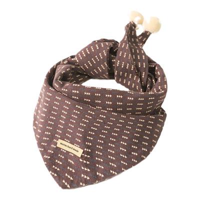 秋冬季三角巾儿童可爱围嘴脖套