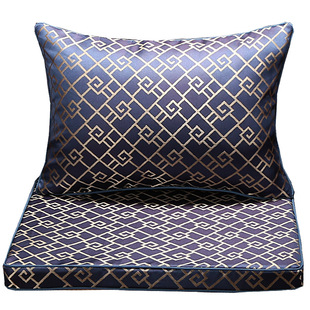 新中式坐垫红木沙发座垫实木圈椅太师椅垫冬季乳胶坐垫茶桌餐垫子