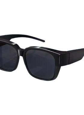 新款防远光灯眼镜夜视近视套镜偏光开车专用男钓鱼太阳镜夹片墨镜