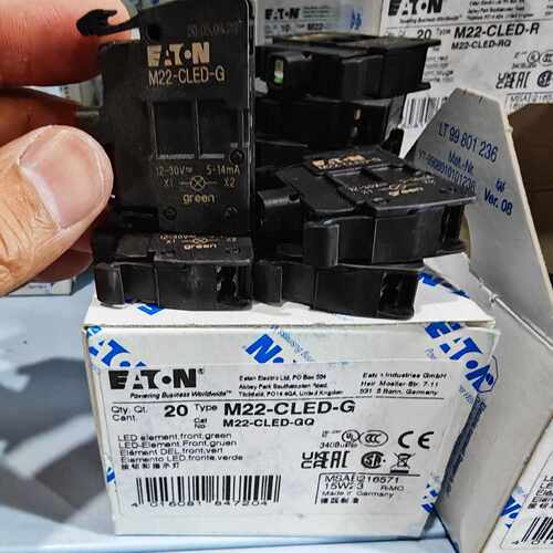 议价伊顿穆勒M22-CLED-G灯座模块UL认证CSA认证齐全