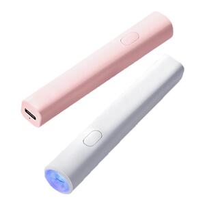 美甲灯一字灯照灯速干小型射灯甲油胶迷你紫外线穿戴甲指甲油烤灯