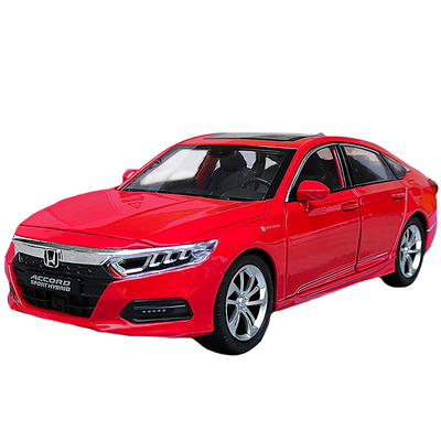 正版七开门本田雅阁模型车合金