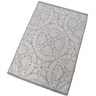 外贸出口纯棉纯色地垫现代简约厨房卧室干脚巾浴室超强吸水厚地巾