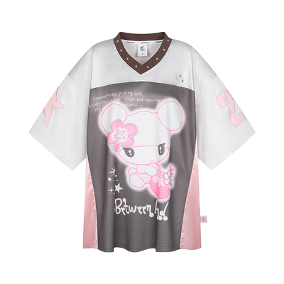 鸟鸟一联名银色拼接球衣