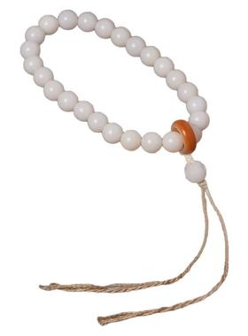 天然原籽白玉菩提根手链文玩跑环