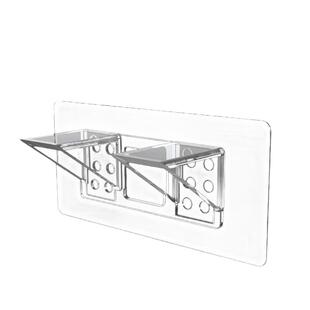 隔板固定托隔板托支撑托层板托片免打孔固定器分层托超大支撑柜板