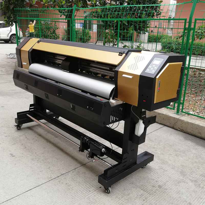 1.6米写真机车贴喷绘布单透贴打印机  1.6m eco solvent printer