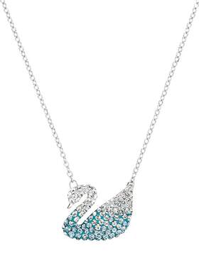 swarovski/20新品蓝色渐变女项链