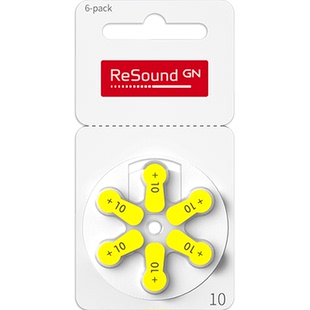 助听器电池A10ReSound瑞声达A13西门子A312峰力A675通用纽扣电子
