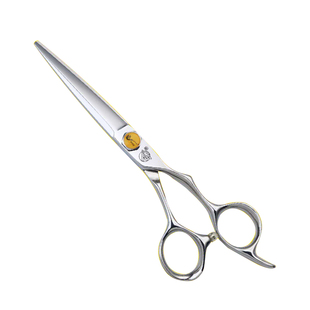 1+1剪刀行 烟斗YB6030FD新款之侍双LOGO无痕牙剪女发打薄剪去量15