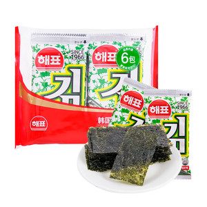 24包海牌韩国进口紫菜原味海苔片
