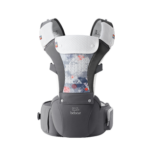 抱抱熊C26腾云版腰凳婴儿背带轻便外出宝宝抱娃神器两用多功能