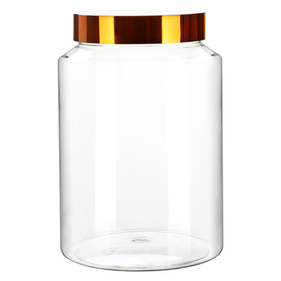 塑料瓶防潮密封罐120克装玫瑰罐