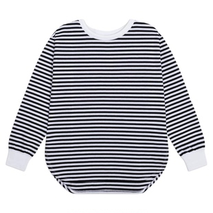 studio CLIP 上衣女2026春季新款简约条纹打底长袖棉质T恤607197