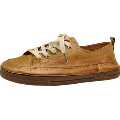 artmu阿木休闲板鞋丑萌鞋真皮