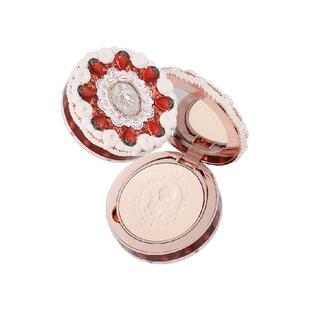 花知晓草莓丘比特系列粉饼细腻绵软提亮顺滑贴服柔焦雾面哑光正