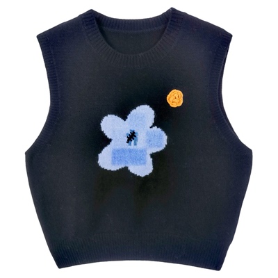 Bruland叠穿背心宽松休闲马甲女