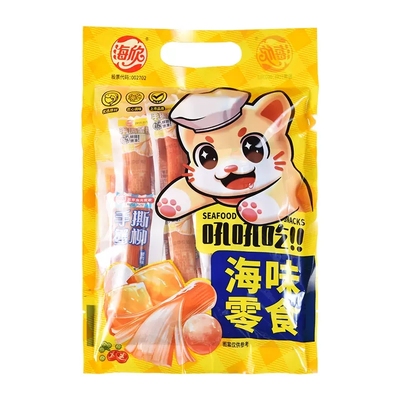 海欣蟹味棒零食非油炸零食