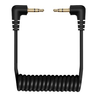 Godox 神牛麦克风连接线WEC S麦克风M1/M2一拖一收音麦TRS/TRRS手机相机连接线3.5mm音频线双头直连线