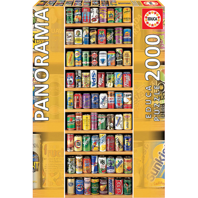 educa西班牙进口拼图汽水罐现货