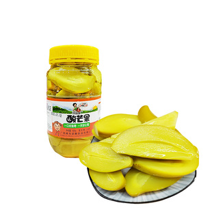 广西百色特产靖西靖茂酸野混合口味腌制水果腌酸野泡菜酸芒果木瓜