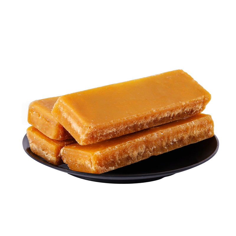 黄片糖纯黄糖商用批发整箱20斤手工纯正甘蔗红糖块木薯羹用黄糖块