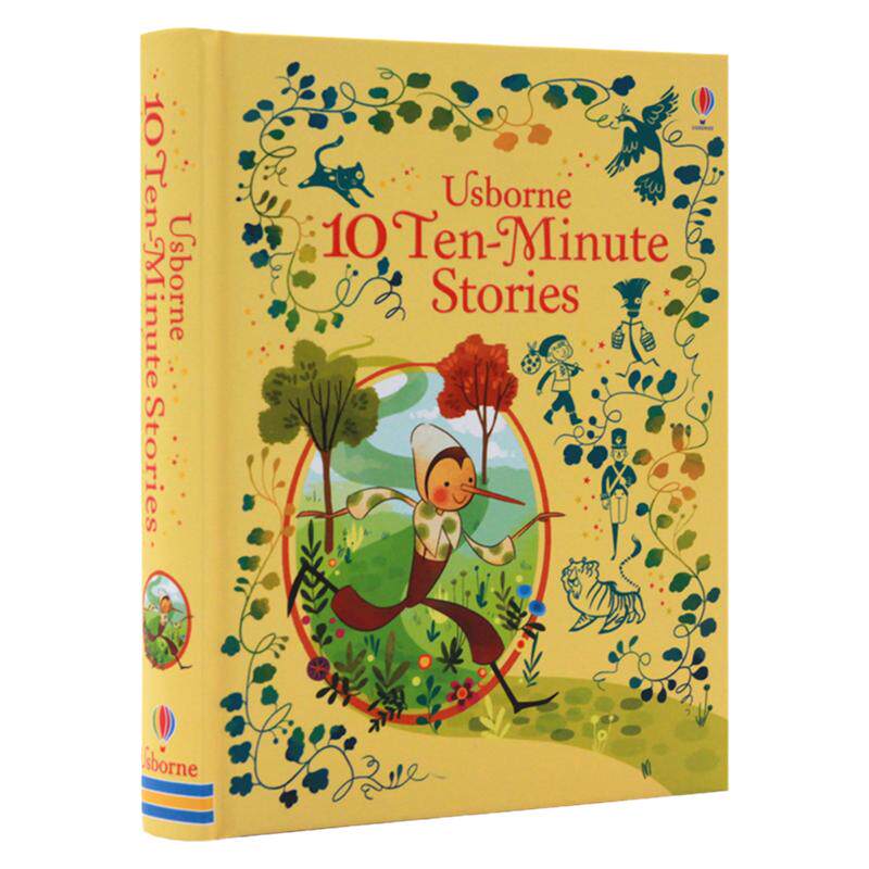 Usborne 出品 十分钟故事集 10 Ten-Minute Stories 英文原版绘本 精装 睡前故事图画书 全彩图画书