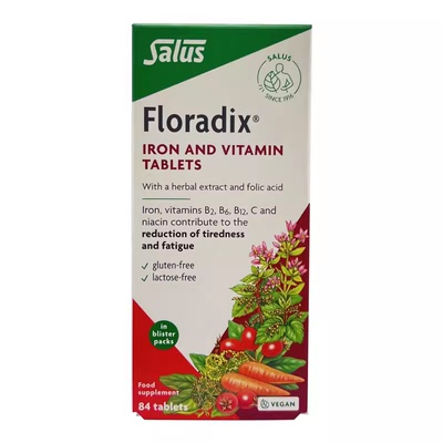 保税仓发Floradix德国铁元salus