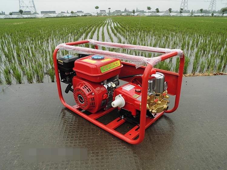 包邮170F汽油机26型担架式高压机动打药机喷雾器清洗机果树打药泵