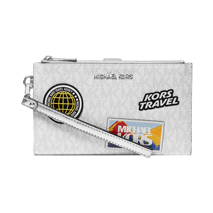 【正品保证】Michael Kors/MK Jet Set Travel钱包手拿包大号