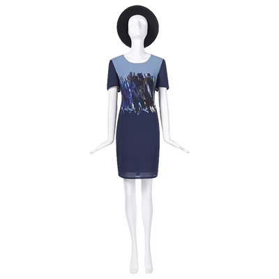 时尚印花，修身包臀靓诺