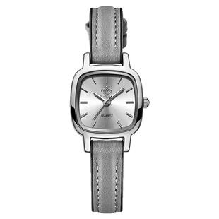 fate love品牌正品方形女士手表女款礼盒套盒装女表防水轻奢小众