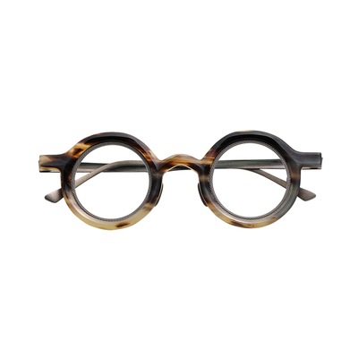 Rigards圆形钛金属+水牛角