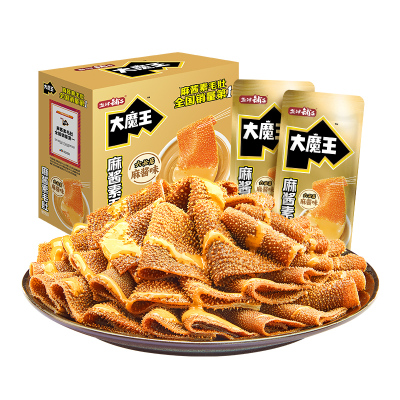 【商超同款】盐津铺子大魔王麻酱素毛肚零食小吃休闲食品辣爽魔芋