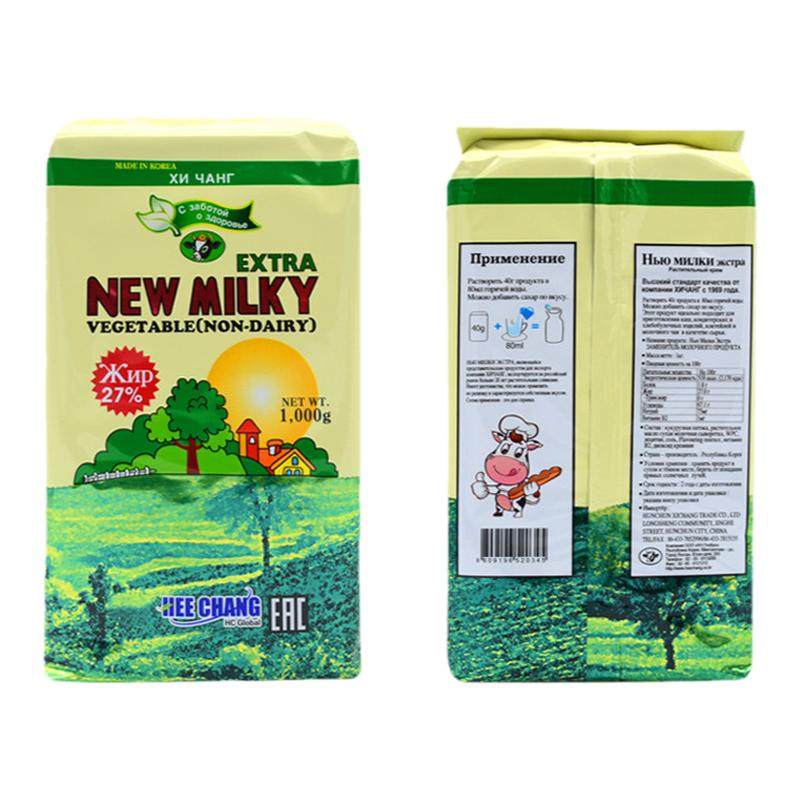 俄罗斯奶粉韩国进口植物性奶油粉