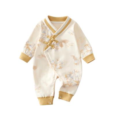 温巢婴儿衣服春秋季纯棉连体衣