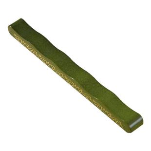 梅林笔庄青纹黄铜镇纸镇尺创意笔搁镇纸毛笔架毛笔字书法宣纸压纸石文房四宝学生压纸压书金属小摆件文房雅器