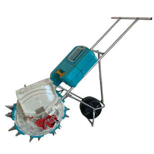 新款手推种玉米黄豆的播种机神器手动精播器施肥小型多功能点播器