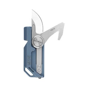 为之卫·智多功能VG10折叠刀迷你钛合金项链便携钥匙扣户外刀