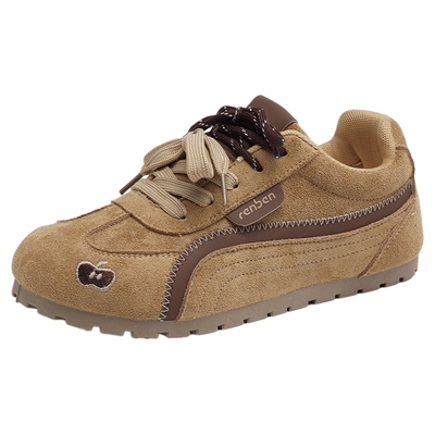 人本德训鞋女款轻便软底爆款板鞋