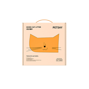 PETSHY猫砂原味矿石膨润土细砂结团可冲厕所白一万是只猫豆腐猫砂