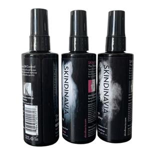 美国skindinavia定妆喷雾新娘款干油皮持久控油防水脱skindinivia