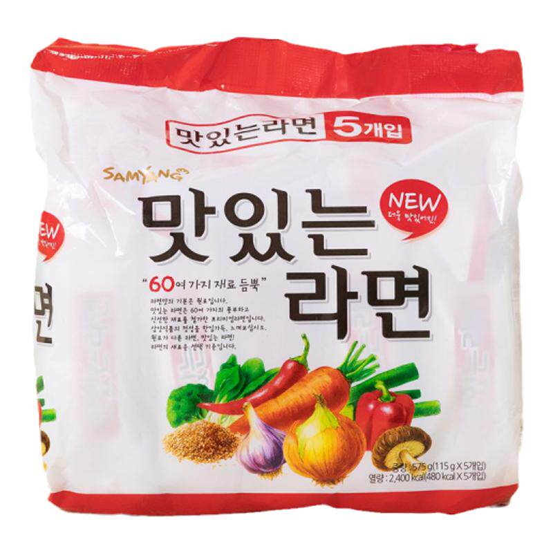 蔬菜煮面韩国进口劲道耐煮方便面