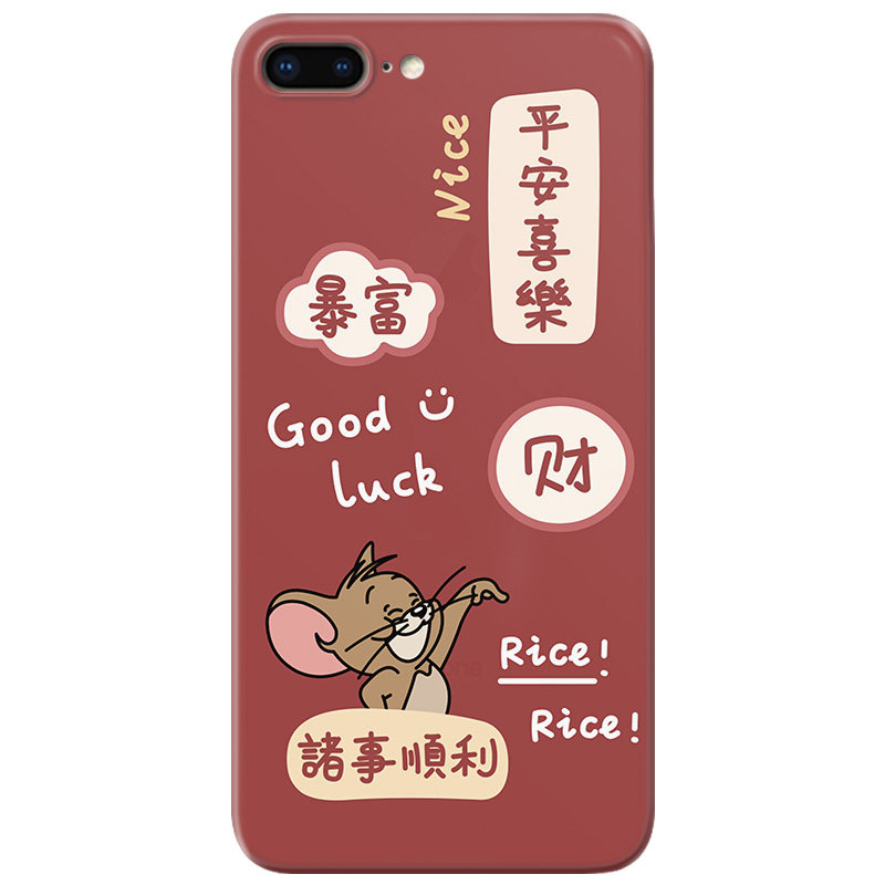 猫和老鼠适用苹果情侣手机壳