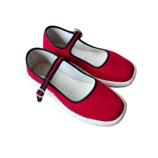 老北京布鞋女加厚毛边纯布底软底软面吸汗透气开车上班散步复古