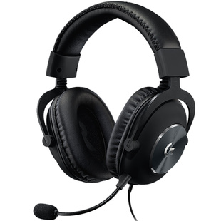 罗技GPRO X有线游戏头戴式耳机带麦gprox降噪听声辨位GPX耳麦拆封