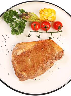 菲力套餐原肉整切谷饲黑椒牛排